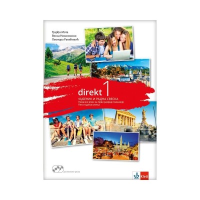 Direkt 1 – Nemački jezik 1 – Udžbenik i radna sveska za prvi razred gimnazije (peta godina učenja)