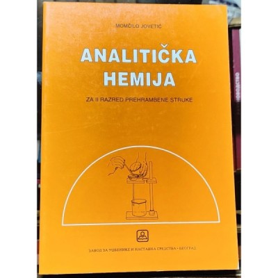 Analitička hemija – Hemija 2 – Prehrambena struka – Udžbenik – Zavod za udžbenike